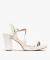 SANDALE TALON FEC COXOC BLANC V
